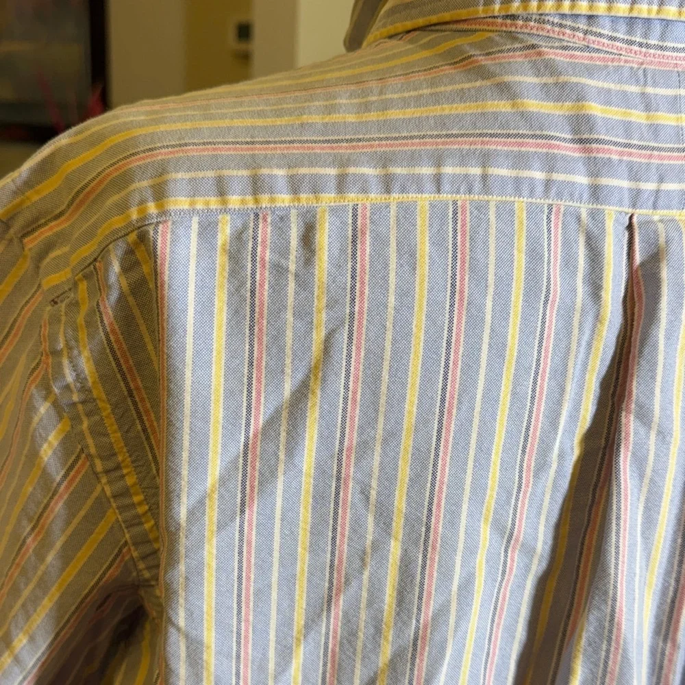 Polo by Ralph Lauren Men's Pastel Striped Shirt